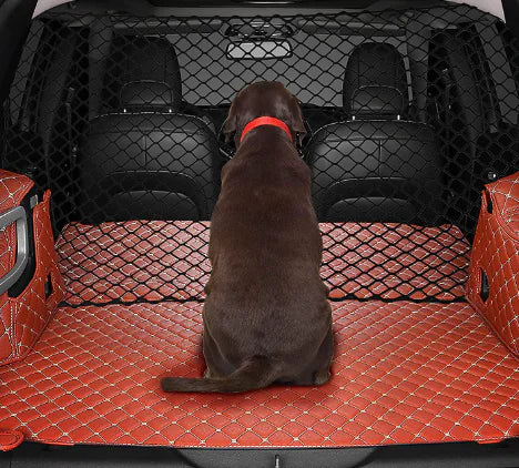 Auto Pet Safety Net - Secure Travel Barrier